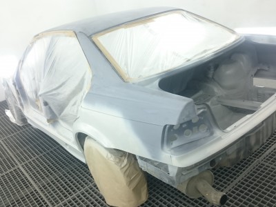 BMW e36 капитальный ремонт кузова и полный окрас с изменениям цвета